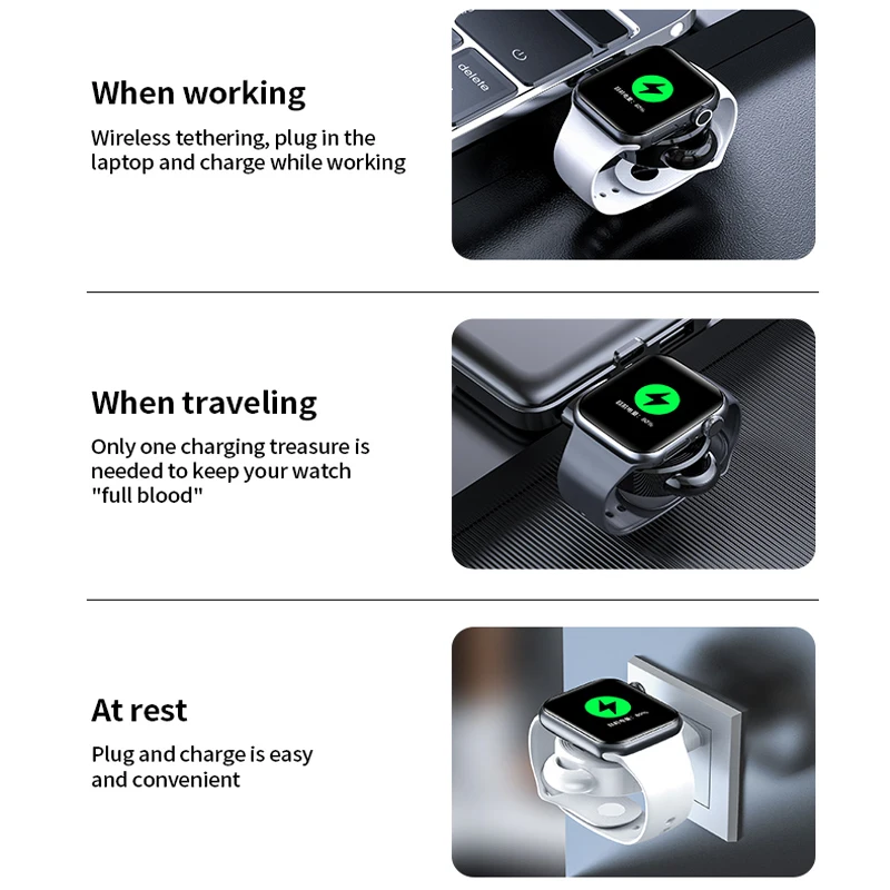 Încărcător Wireless Pentru Inteligent IWatch 5 4 Încărcare Stație de Andocare Încărcător RAPID de Cablu Pentru Apple Watch Seria 5 4 3 2 1 de Încărcare
