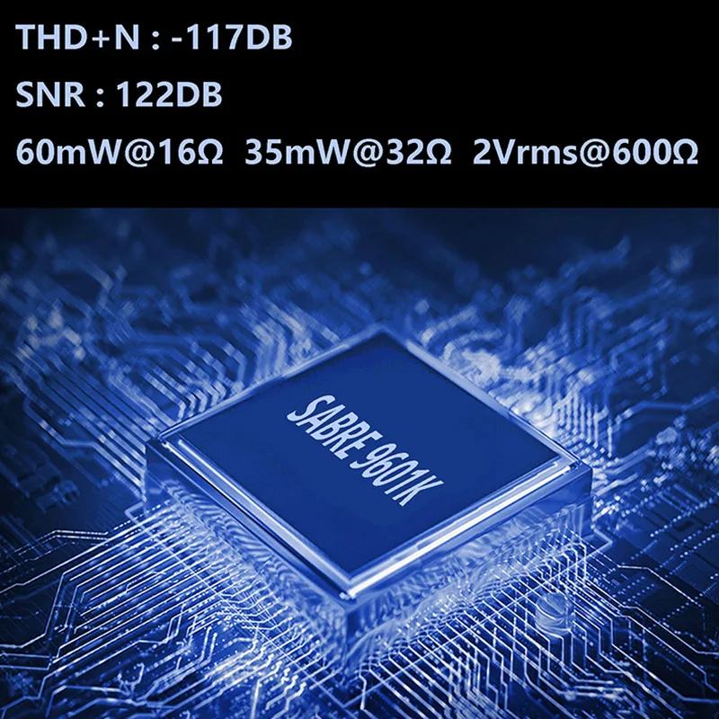 ES9038Q2M+ES9601K de Tip C USB Portabil DAC HIFI Extern placa Audio Decoder Pentru WN7 WIN8 WIN10 Calculator Amplificator pe 32 de biți DSD128