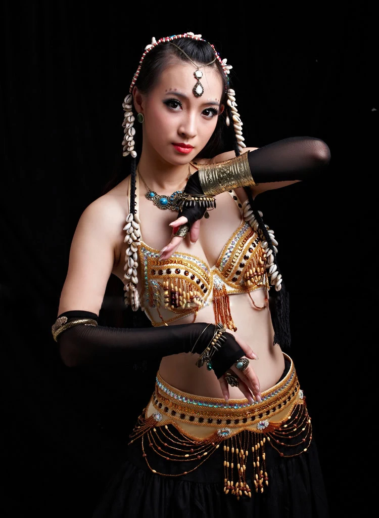 ATS Belly Dance Tribal Accesorii Femei Headpieces Dans Benzi Bellydance Tribal Tigan Bijuterii