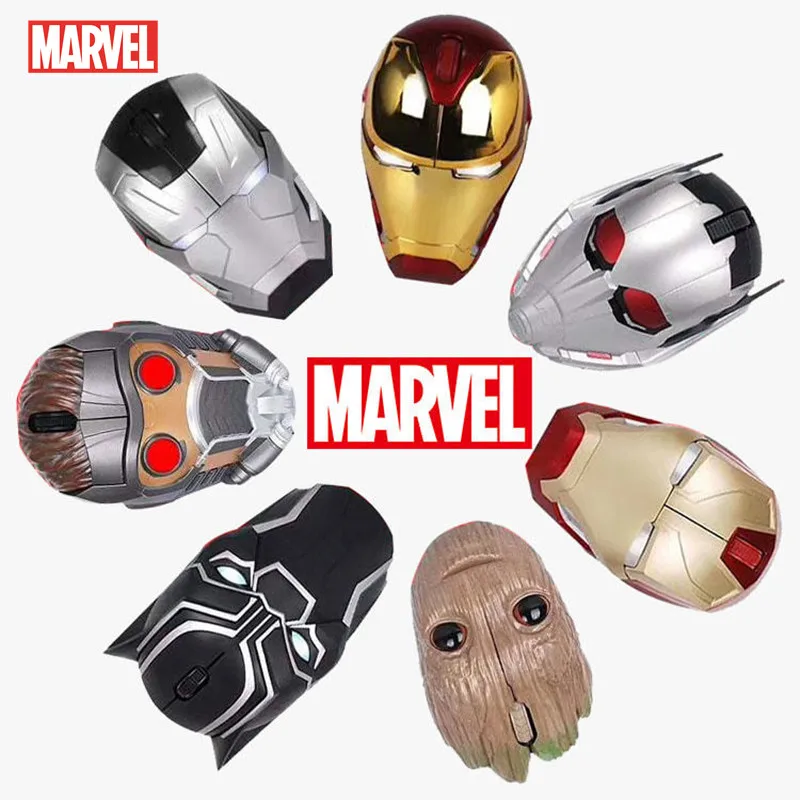 Marvel Certificate Creativ cadou de Ziua Iron Man, black Panther Infinity Război fără fir Bluetooth mouse-ul