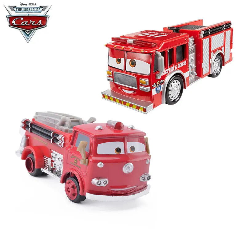 Disney Pixar Cars 2 3 Roșu Cursa Fire & Rescue Camionul Fulger McQueen 1:55 Turnat Sub Presiune, Metal Mașină De Jucărie Pentru Copii Cadouri