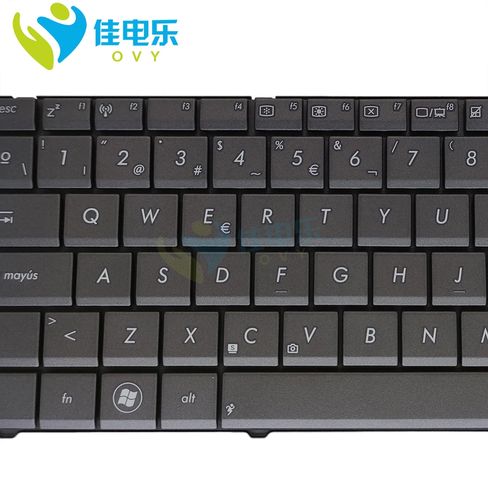 OVY ES Inlocuire Tastaturi pentru ASUS N53 N53JF N53JQ K53 K53U K53Z K53S SP spaniolă negru notebook tastatura 0KN0-IP1SP01 Noi