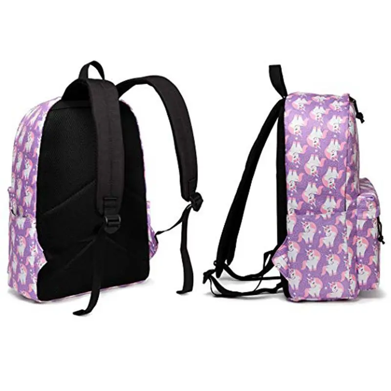 VASCHY Moda Femei Rucsac Școală Drăguț Saci de Călătorie Laptop Bookbag Unicorn Rucsac pentru Adolescenti, Fete Tineri Femei