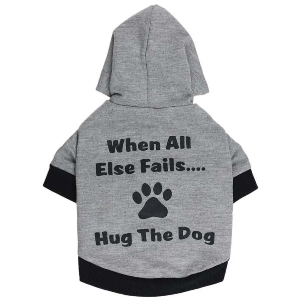 Îmbrățișează Câinele Scrisori de Imprimare Cald Îmbrăcăminte pentru animale de Companie Câine Hanorac de Iarna, Haine de Câine pentru Costum Catelus Accesorii pentru animale de Companie Perros Mascotas