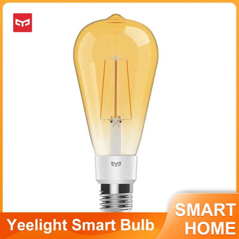 Yeelight YLDP23YL 6W E27 500LM ST64 Smart LED Filament de Bec Lucra Cu Homekit AC220-240V pentru Reflectoarelor Felinar Lampa de Birou