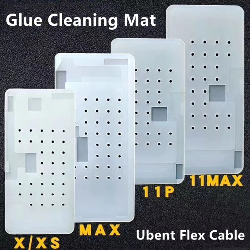 Aspirare saltea de silicon adeziv de curățare de cauciuc pentru IP X XS MAX 11 pro max 11pro Unbent Flex Cablu de sticlă instrument separat LCD reparații