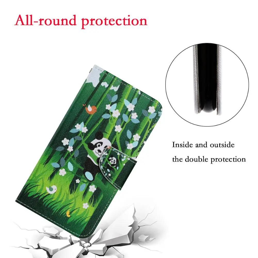 Drăguț Caz Flip Pentru Xiomi Xiaomi Redmi Notă 8T Caz Redmi Nota 9 8 9 Pro Max Nota 9 9A 9C 8A 7A din Piele Portofel Stand Book Cover