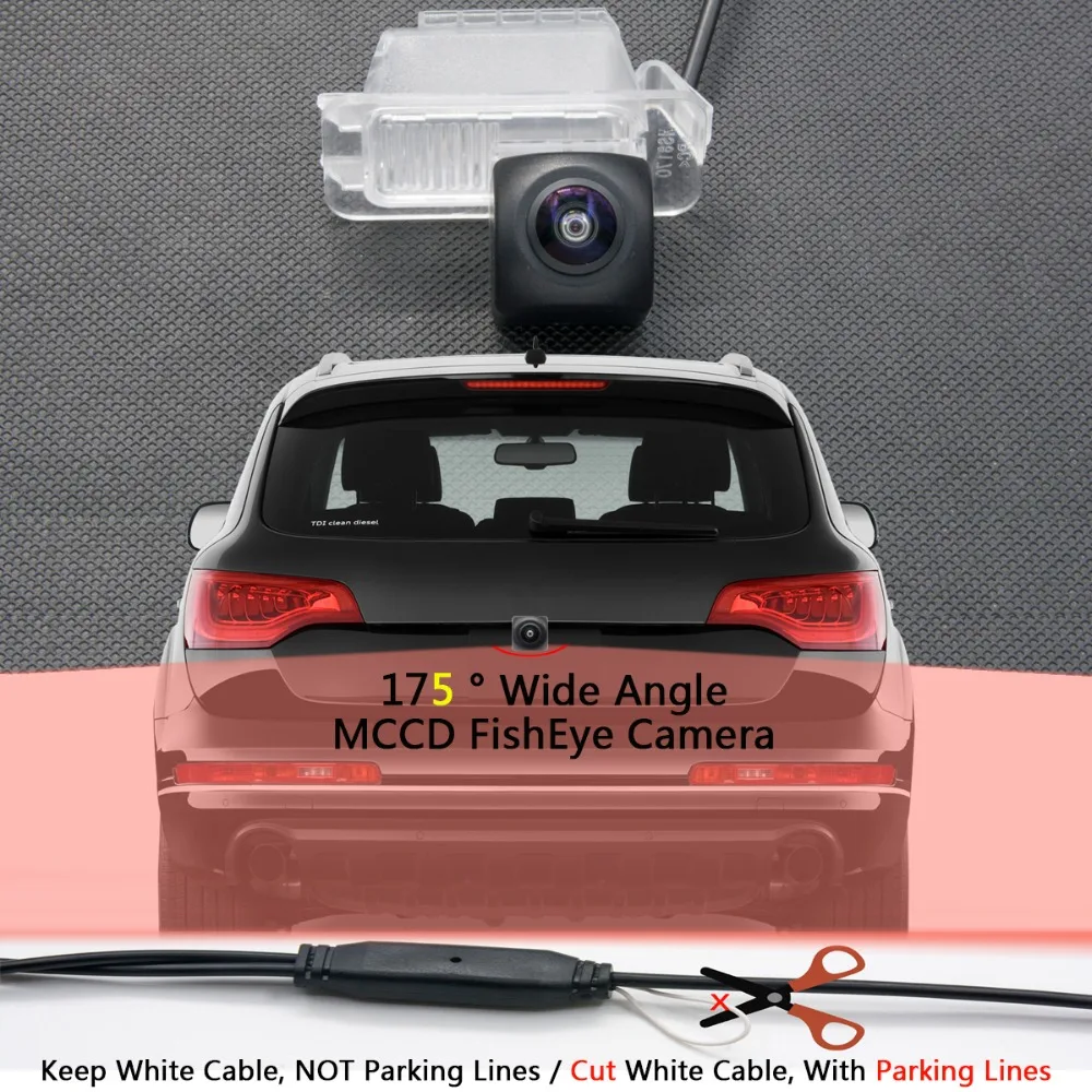 175 Grade 1080P Fisheye Auto Reverse Camera retrovizoare Pentru Ford Mondeo Kuga Focus Fiesta de Evacuare S-MAX, S-MAX, Parcare Monitor