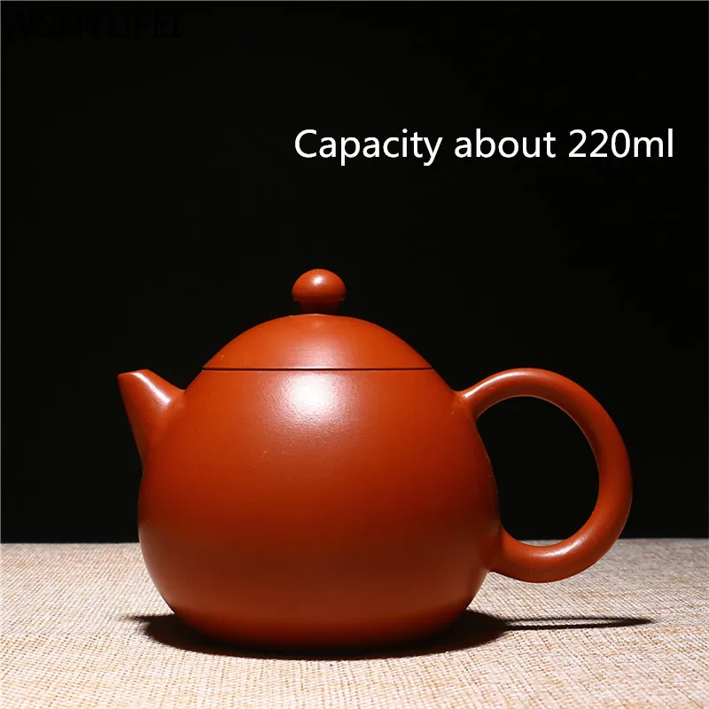 Zisha oală 220ml Master DanFang făcut personal ou de Dragon ceainic de Apă taie uz Casnic set de ceai accesorii WSHYUFEI
