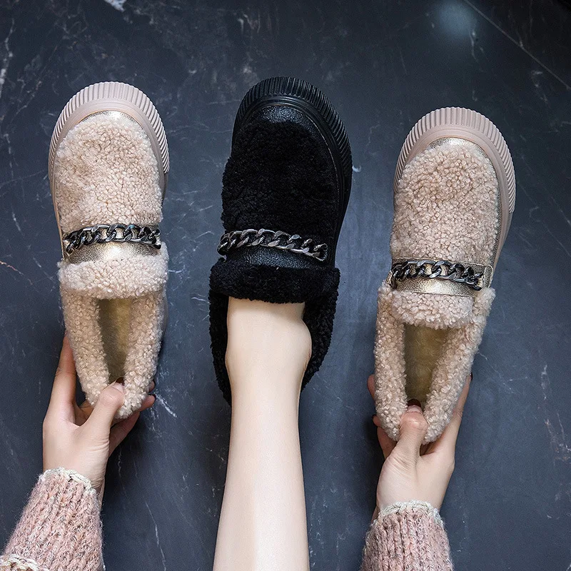 Jookrrix 2019 Femei de Moda Pantofi din Piele naturală Pentru Femei Indesata Confortabil Adidași Doamna Crescut 7cm Pene Talpă Groasă