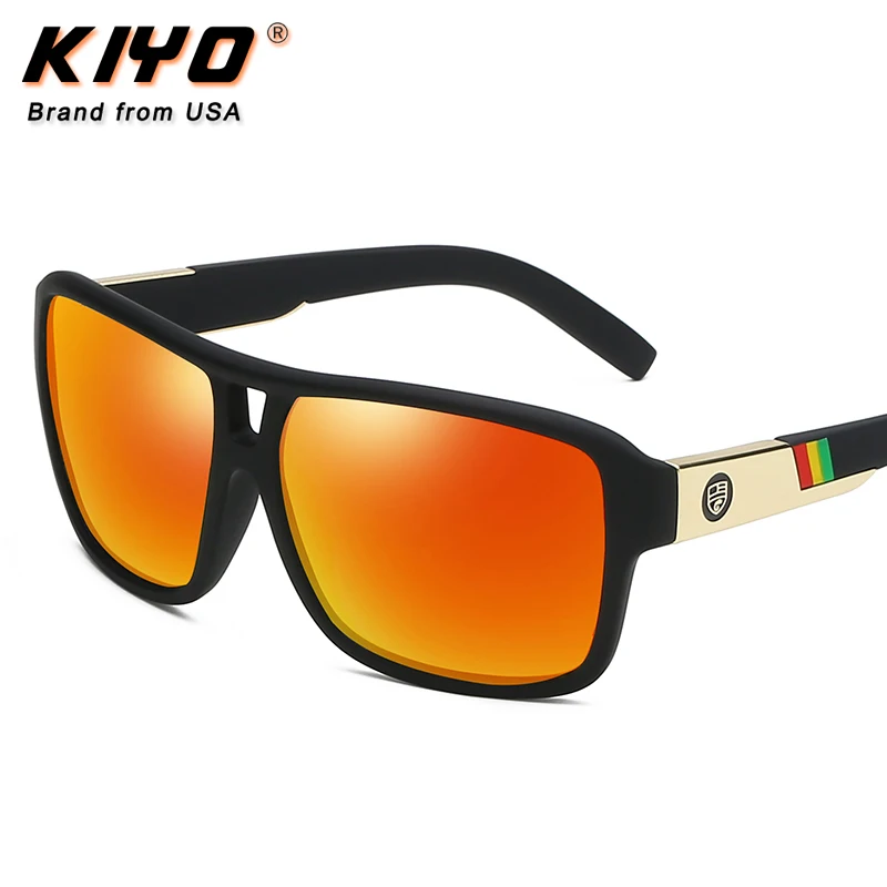 KIYO Brand 2020 Nouă Femei Bărbați Pătrat ochelari de Soare Polarizat TR90 Clasic de Ochelari de Soare de Înaltă Calitate UV400 Ochelari de Conducere D008