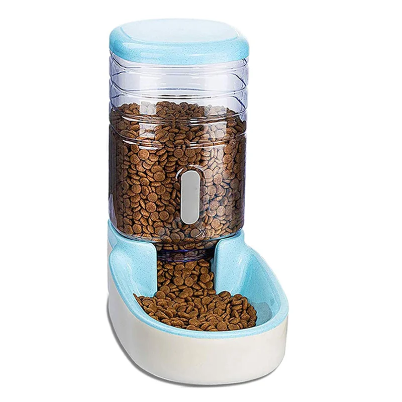 Acceptă animale Pisici Câini Automată Waterer Distribuitor de Apă 3.8 L sau Alimente Pet Feeder Alimentator Automat QP2