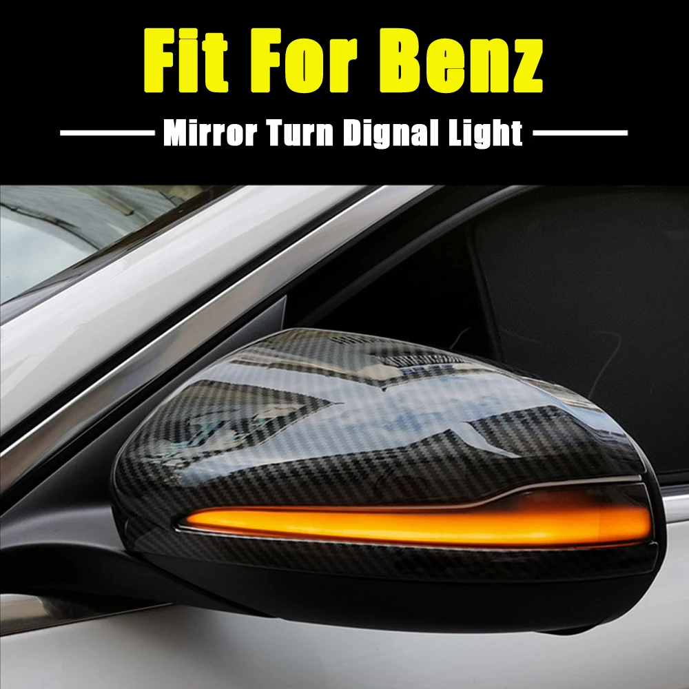 Dinamică LED Lumina de Semnalizare care Curge Apa de Semnalizare Lumină Intermitentă Pentru Mercedes-Benz C E S GLC W205 X253 W213 W222 V Clasa W447