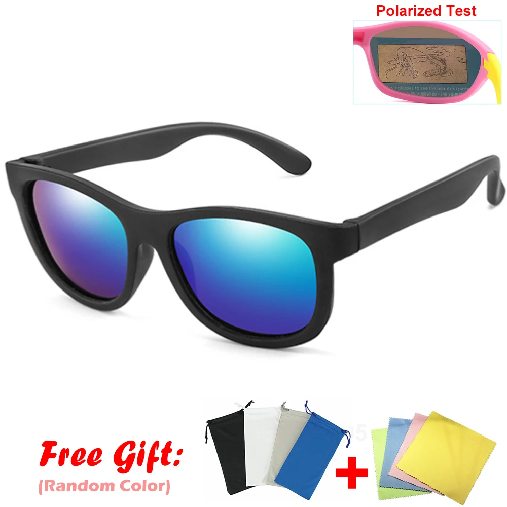 Design de Brand Copii ochelari de Soare Polarizat Băieți Fete Acoperire Ochelari de Soare Copil UV400 Pătrat ochelari de soare Nuante Gafas de sol R082