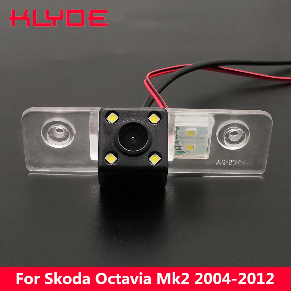KLYDE 170D HD Auto retrovizoare de Parcare Inversă Camera de Rezervă Pentru toate modelele Skoda Octavia Mk2 2004 2005 2006 2007 2008 2009 2010 2011 2012