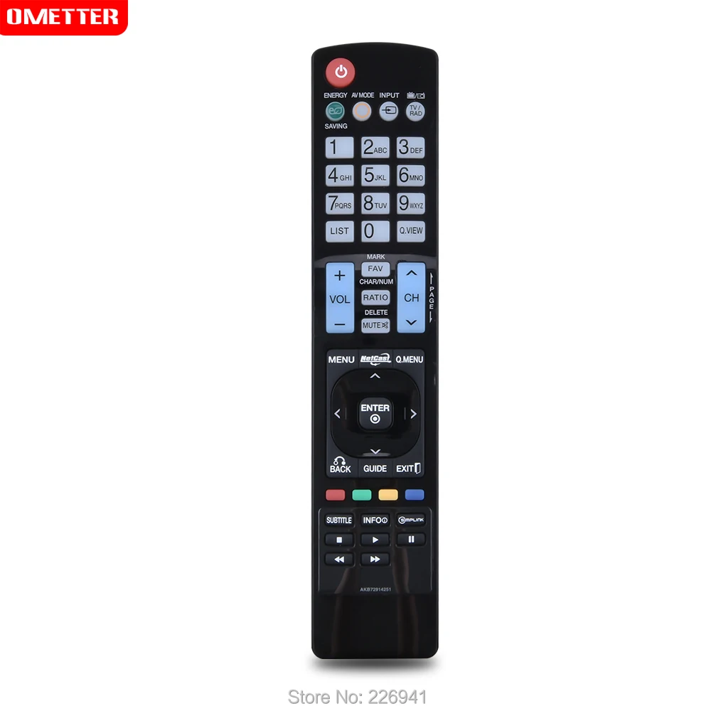 Control de la distanță utilizează pentru LG led lcd smart TV AKB72914251 remoto controller controle teleconmande fernbedienung
