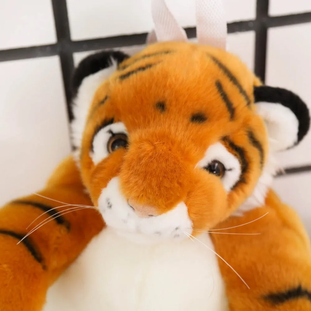 Millffy Dropshipping de Plus Tigru Rucsac Peluche Animale de Jucărie Tigri Grădiniță Copilul Sac de Școală pentru Copii Cadouri pentru Copii