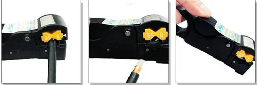 De înaltă Calitate HT-312S Coaxial dispozitive de decapare/Coaxial de Dezizolat Potrivit pentru utilizarea pe Mare Cablu O. D. în Jurul valorii de 10,5 cum ar fi RG-213