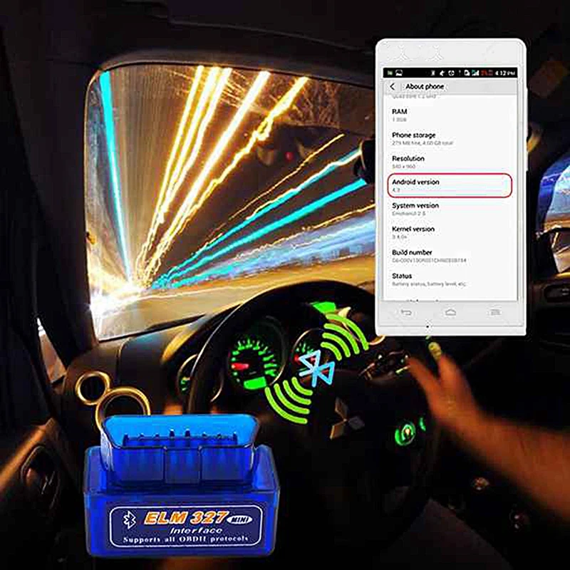 Noi Obd V1.5 Mini Elm327 Obd2 Bluetooth Auto Scanner Obdii 2 Auto Elm 327 Tester de Diagnosticare Instrument pentru Android, Windows