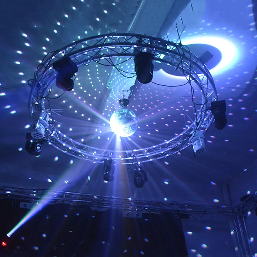 Thrisdar Telecomanda 10W RGB LED Beam Pinspot Etapa Lumina Petrecere de Nunta Urmări lumina Reflectoarelor KTV Bar, Disco Show Oglindă Minge de Lumină