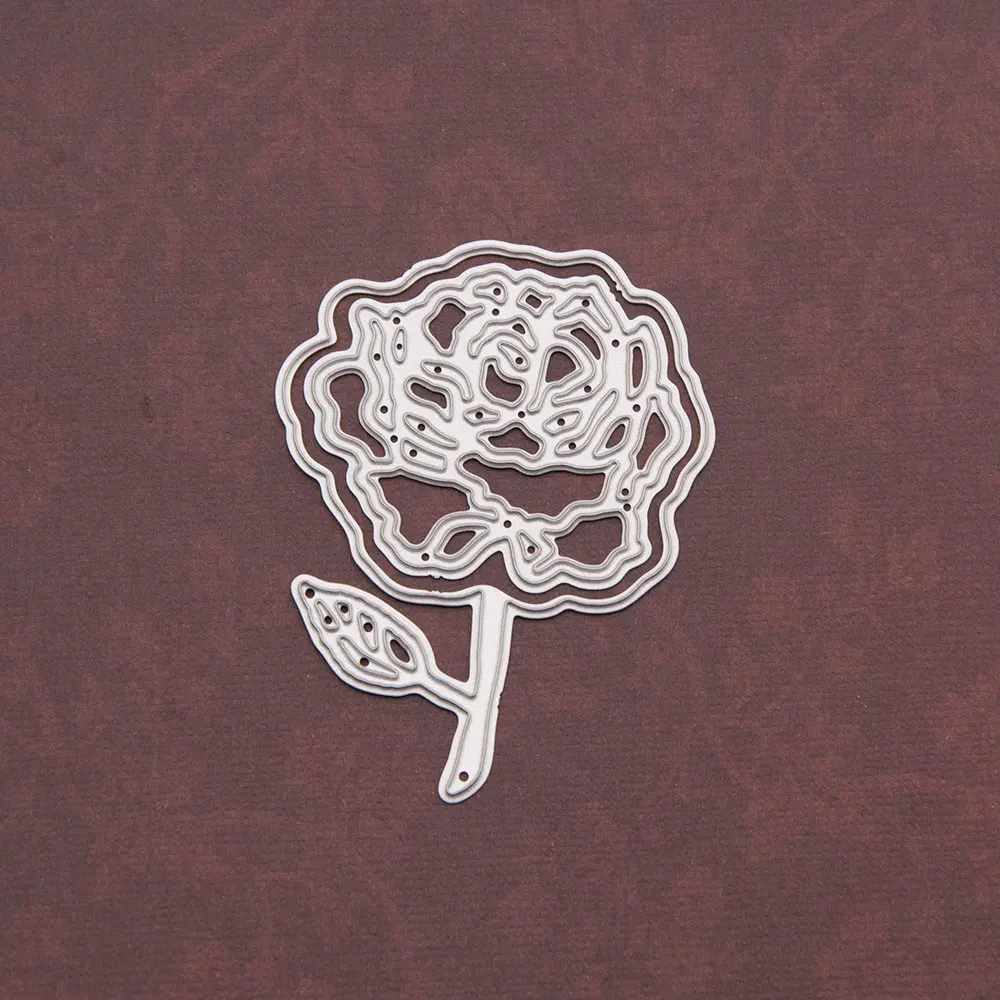Moare de tăiere taie dieNew Design Craft floare trandafir decor Scrapbooking Album Carte de Hârtie Ambarcațiuni Relief Mor Reduceri