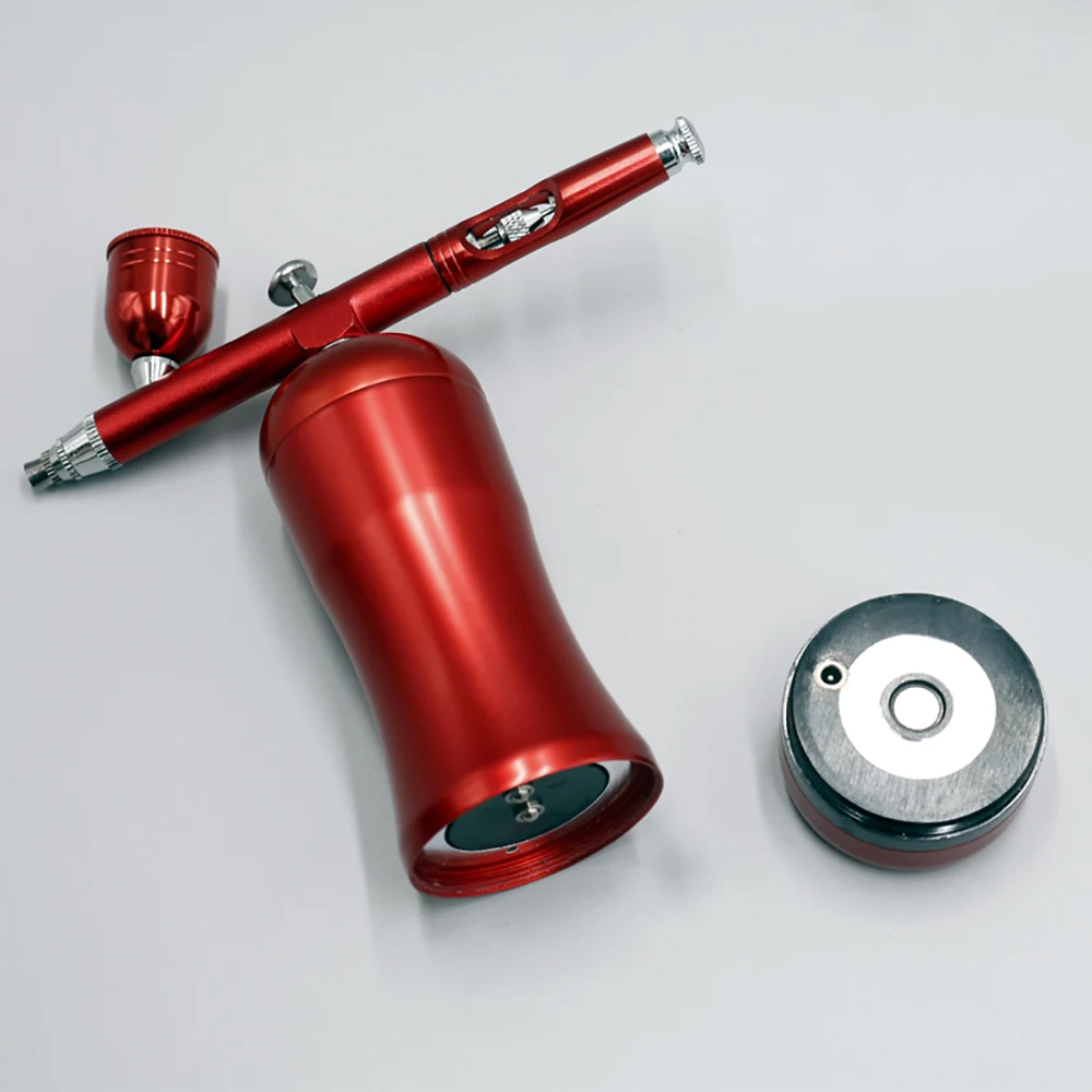 Aerograf kit compresor auto start stop înlocuiți bateria arta corpului sex mini bricolaj auto spray vopsea crom placare aer set de perie