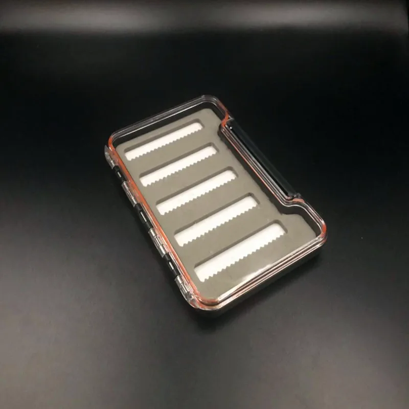 CONTEMPLATOR de dimensiuni mici prindere ușoară spumă cu o parte subțire cutii zbura zbura de pescuit din plastic transparent cutie aborda păstrarea zboara