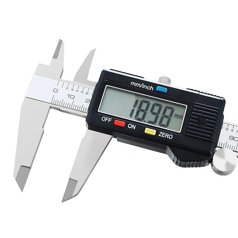 Digital Șubler cu Vernier 6 8 12 țoli 150 200 300 mm din Oțel Inoxidabil Electronice Șubler Micrometru de Adâncime Instrumente de Măsurare