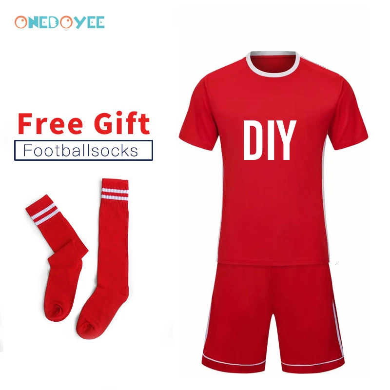 Echipa DIY Tricouri Kit Oamenii Fotbal Băieți Costume de Fotbal Colegiu Uniforme Personalizate de cea Mai buna Calitate pentru Copii de Școală Meci de Fotbal Jersey