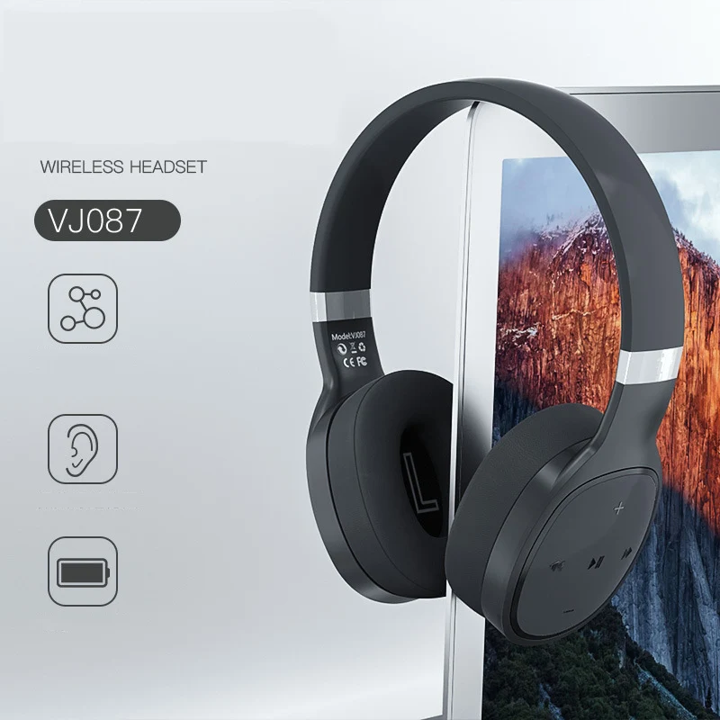 Bluetooth 5.0 Căști setul cu Cască la Modă Wireless Stereo HIFI Căști pentru telefoane și muzică