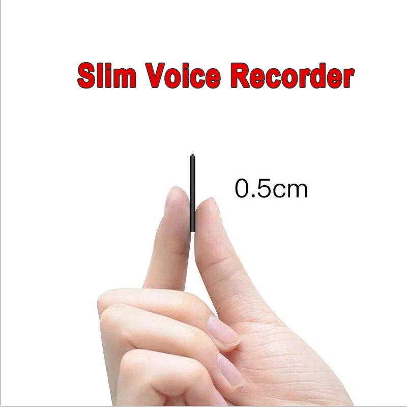 Slim Mini Audio Voice Recorder USB Flash Professional Digital HD de Lungă distanță MP3 Music Player