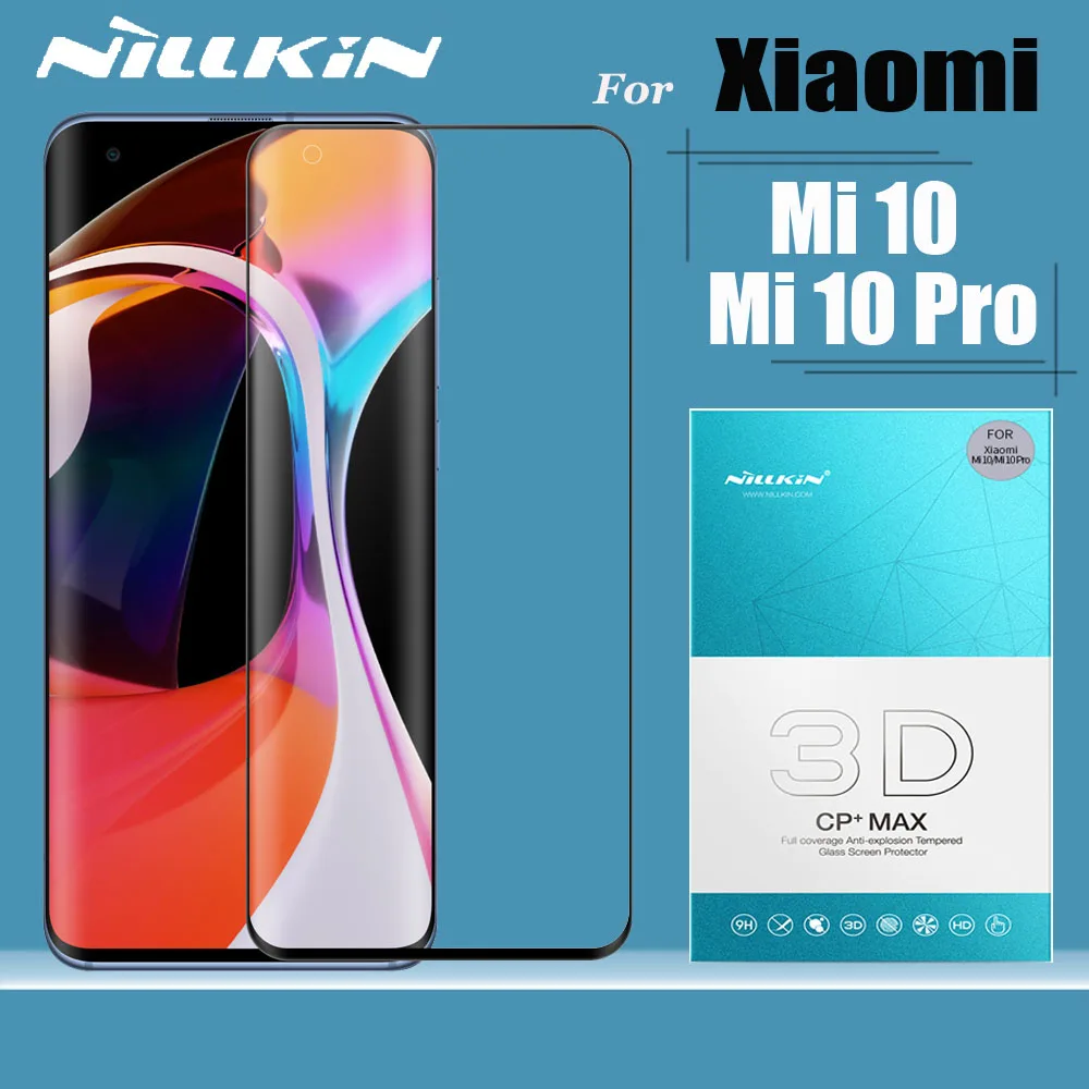 Pentru Xiaomi Mi 11 Km 10 Pro Temperat Pahar Ecran Protector Nillkin 3D Acoperire Completă Siguranță Sticlă de Protecție pentru Xiaomi Mi10 Mi11