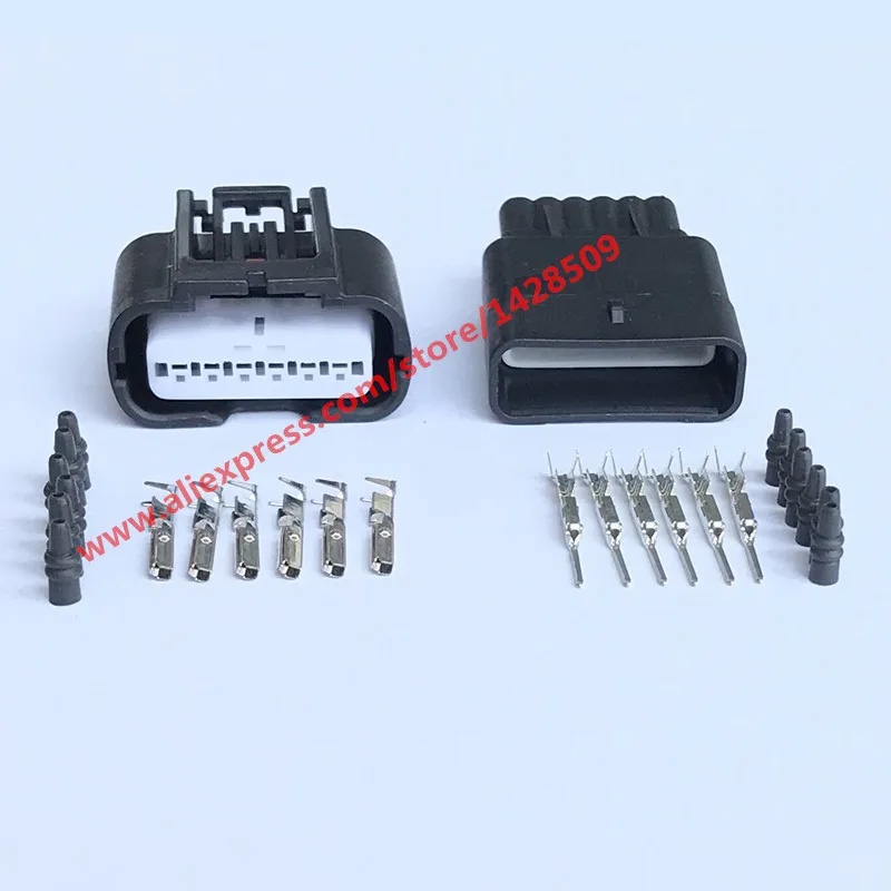 10 Seturi 7287-1380-30 Feminin Masculin 6 Pin Electrice Senzorului Pedalei De Accelerație Conector Auto Plug Pentru Honda Acura Nissan