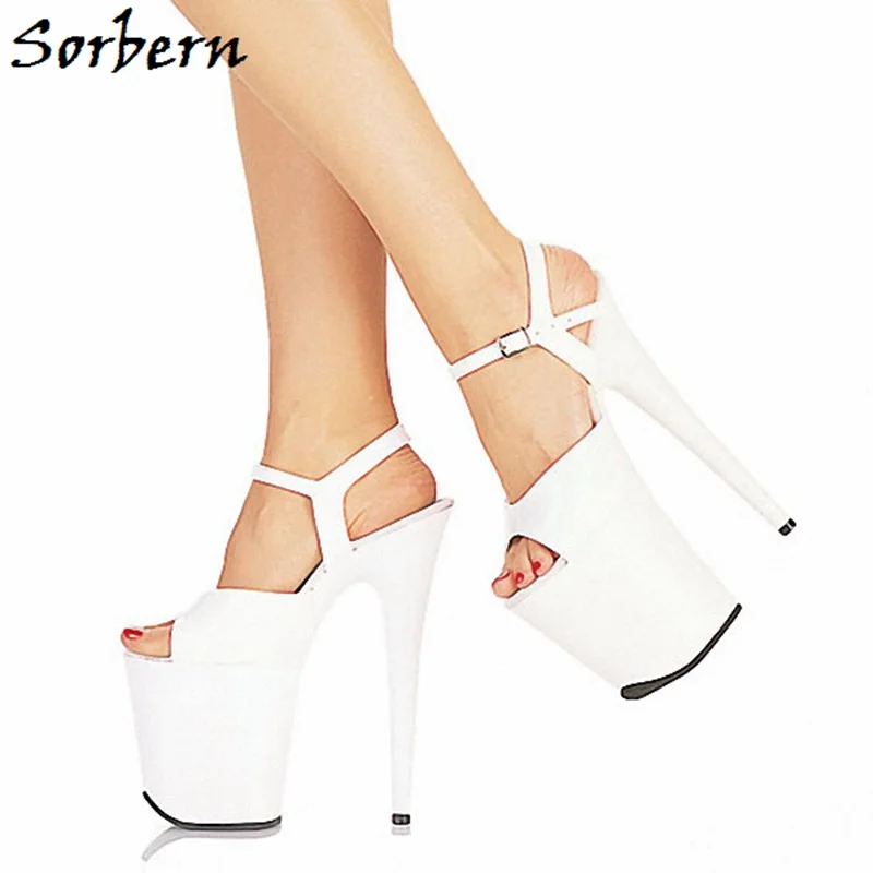 Sorbern Sandale Sandale De Vară Curea Glezna Pantofi Femei Personalizate De Culoare Doamnelor Pantofi Platforma Tocuri De Dimensiunea 10 De Designer De Brand Sandale