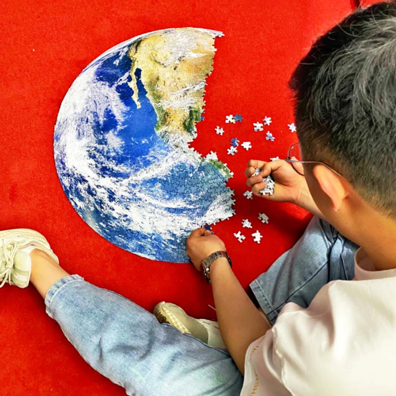 2020 Nou Jucării De Învățare 1000 Piese Puzzle-Uri Pentru Copii Joc Intelectual Luna Marte Pământ Adulți Cadouri Pentru Copii De Educație Timpurie Jucarii