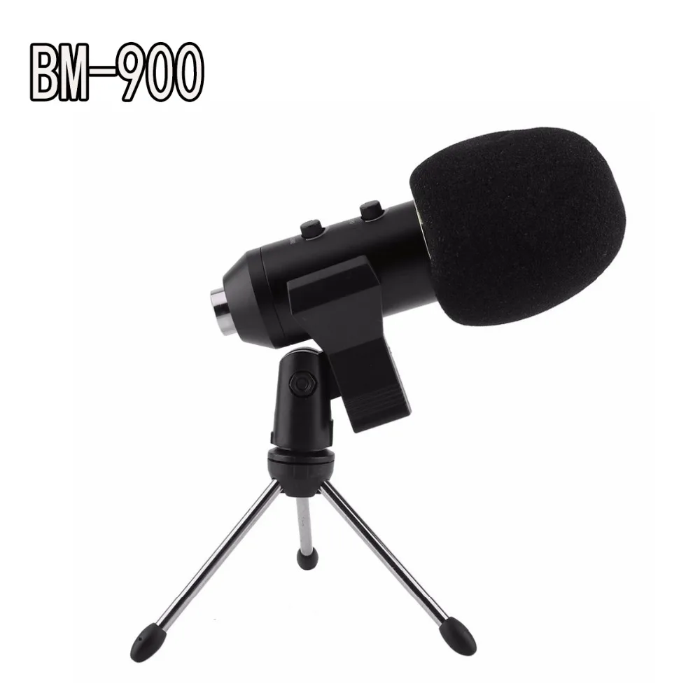 BM 900 USB Microfon Pentru Calculator Condensator de Studio de Karaoke Microfon Pentru PC-transport gratuit