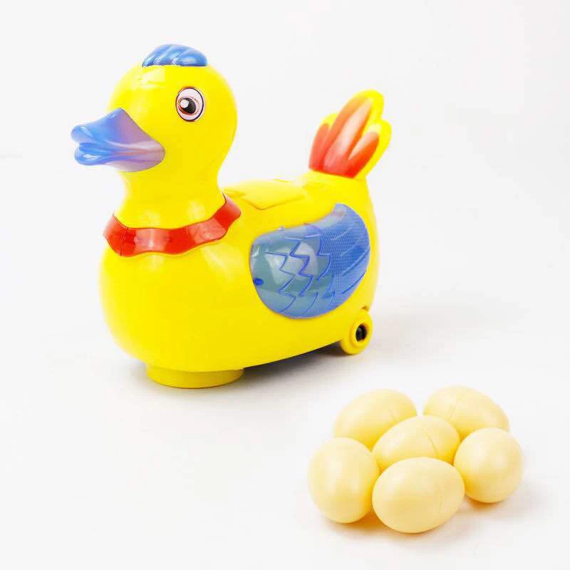 1buc Amuzant broasca Testoasa Femela de Mers pe jos de Stabilire Ouă Electric Cântând Luminos de Divertisment pentru Copii Jucării Drăguț Face Copilul Fericit Jucărie