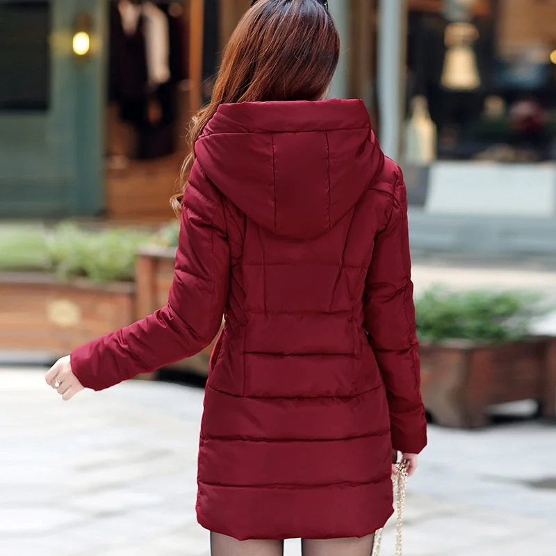 ZOGAA 2020 geaca de iarna femei lunga slim gros de bumbac jacheta 4 culori calde de bumbac subțire în jos jacheta haina de iarna femei plus dimensiune
