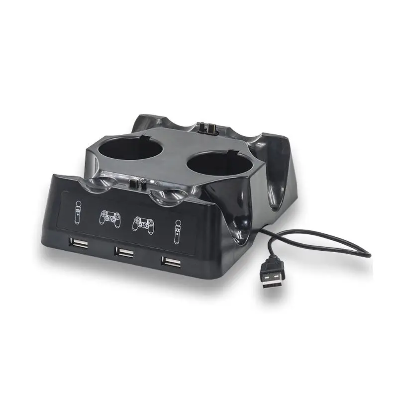 Dock de încărcare Stație de Incarcator Cradle USB Încărcător Suport stativ Pentru Playstation 4 PS4 Slim Pro PS VR PS Move Accesorii