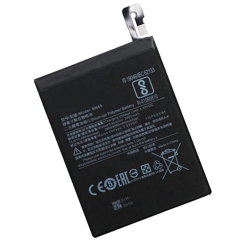 Calitate Original Baterie BN48 Pentru Xiaomi Redmi Nota 6 Pro Baterie 4000mAh Capacitatea Reală Pentru Redmi Notă 6Pro Înlocuirea Bateriei