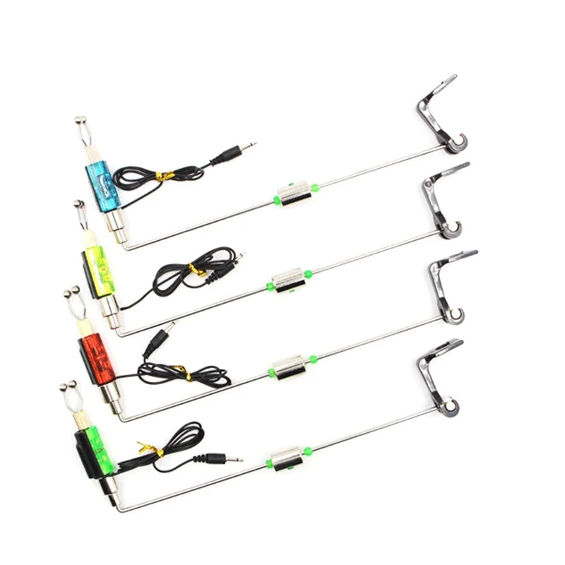 Pescuit de Alarmă Fier de Pescuit Musca Cuier Swinger Iluminate cu LED Indicator de Pescuit Instrumente de viteze