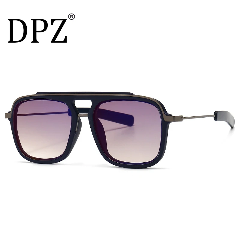 2020 premium NOI oameni de metal retro marca pilot IRON man ochelari de soare de lux femeie de moda gradient de ochelari de soare UV400 Oculos De Sol