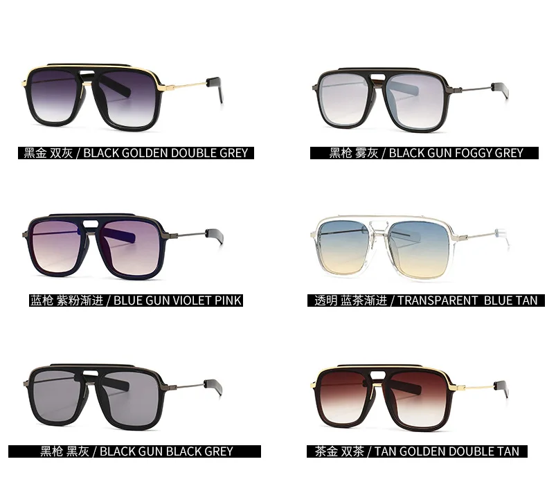 2020 premium NOI oameni de metal retro marca pilot IRON man ochelari de soare de lux femeie de moda gradient de ochelari de soare UV400 Oculos De Sol