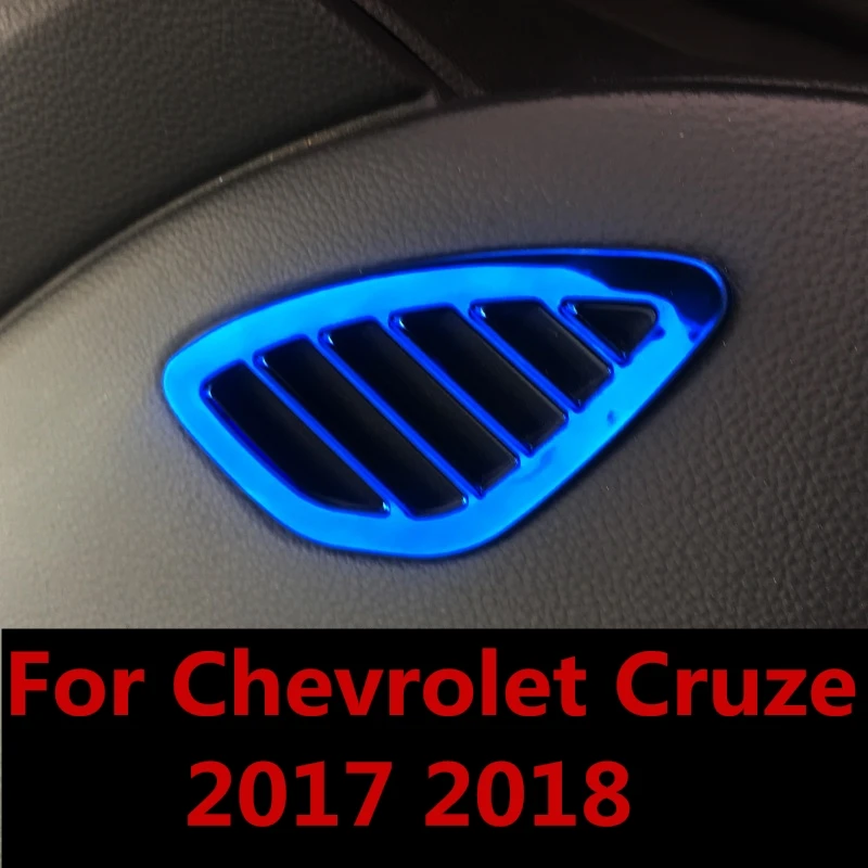 Pentru Chevrolet Cruze 2017 2018 styling Auto de bord Auto cutie de evacuare special modificate ABS Cromat cadru decorativ Accesorii Auto