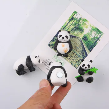 8pcs Minunat Drăguț Panda Frigider Autocolant Camera mesaj stick Panda Decor Frigider Suvenir Frigider Autocolant Copii Cadou