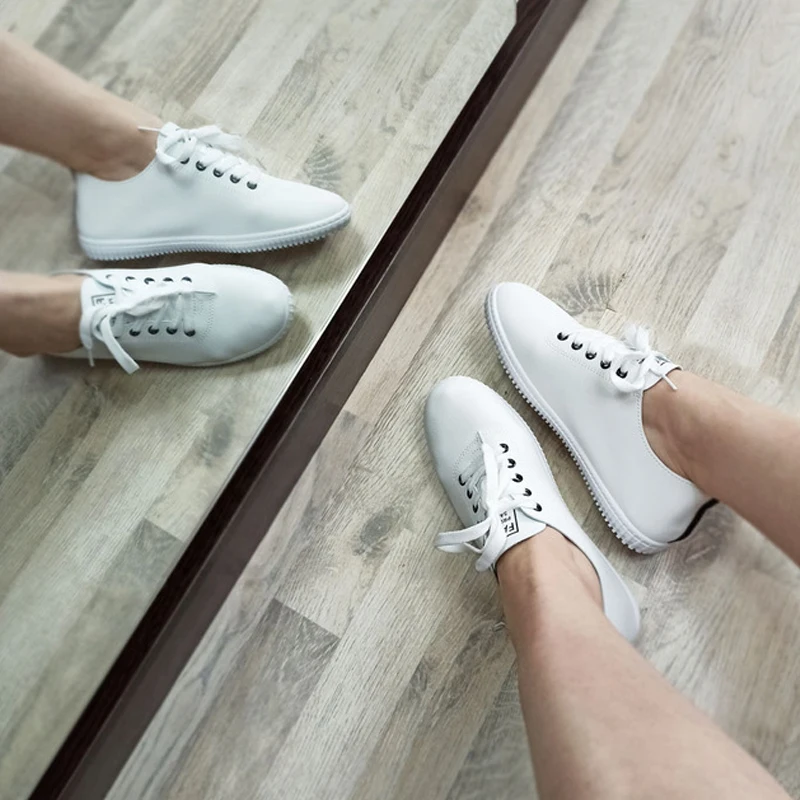 TAOFFEN Femei Adidași Vulcanizat Pantofi Rotund-Deget de la picior Casual pentru Femei Pantofi pentru Femei de Moda Pantofi Încălțăminte Mărimea 35-40