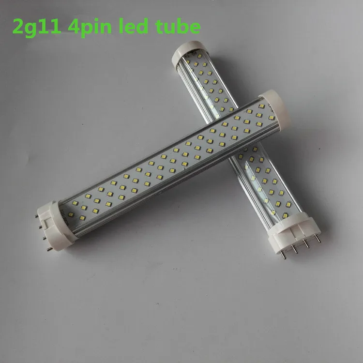 10buc/lot 535mm 2g11 led PL lumina de tub 22W 4pin led PL lăptos /capac transparent 2g11 tub de lampă AC85-265V
