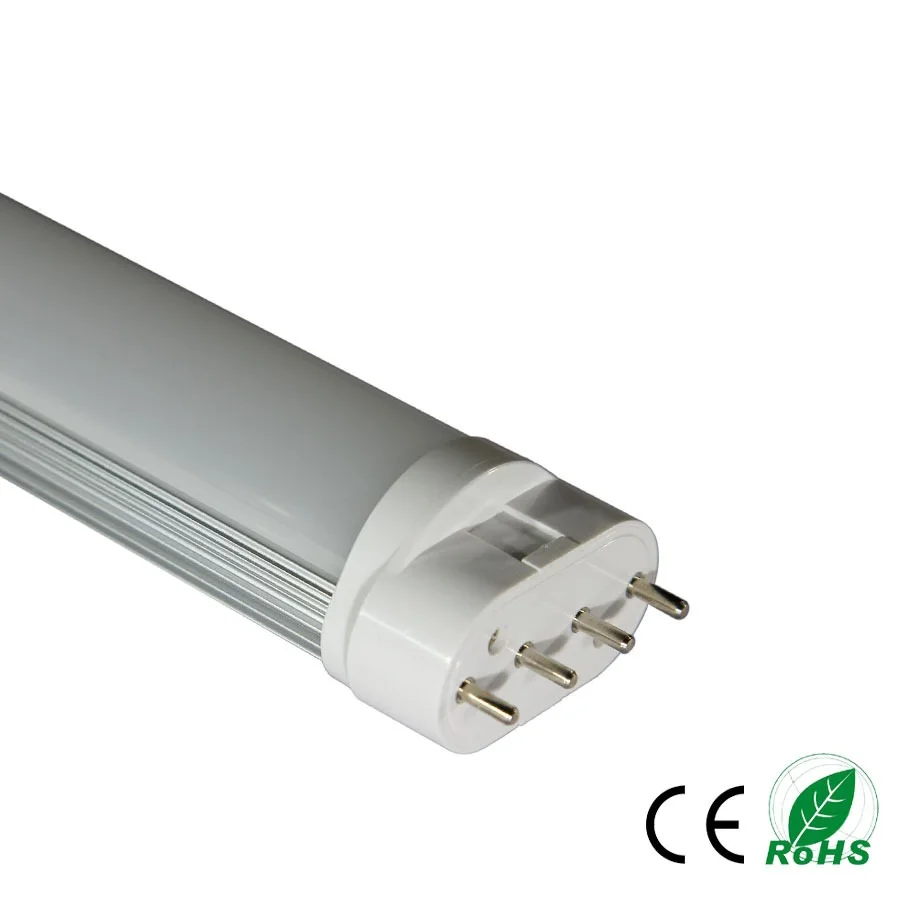 10buc/lot 535mm 2g11 led PL lumina de tub 22W 4pin led PL lăptos /capac transparent 2g11 tub de lampă AC85-265V