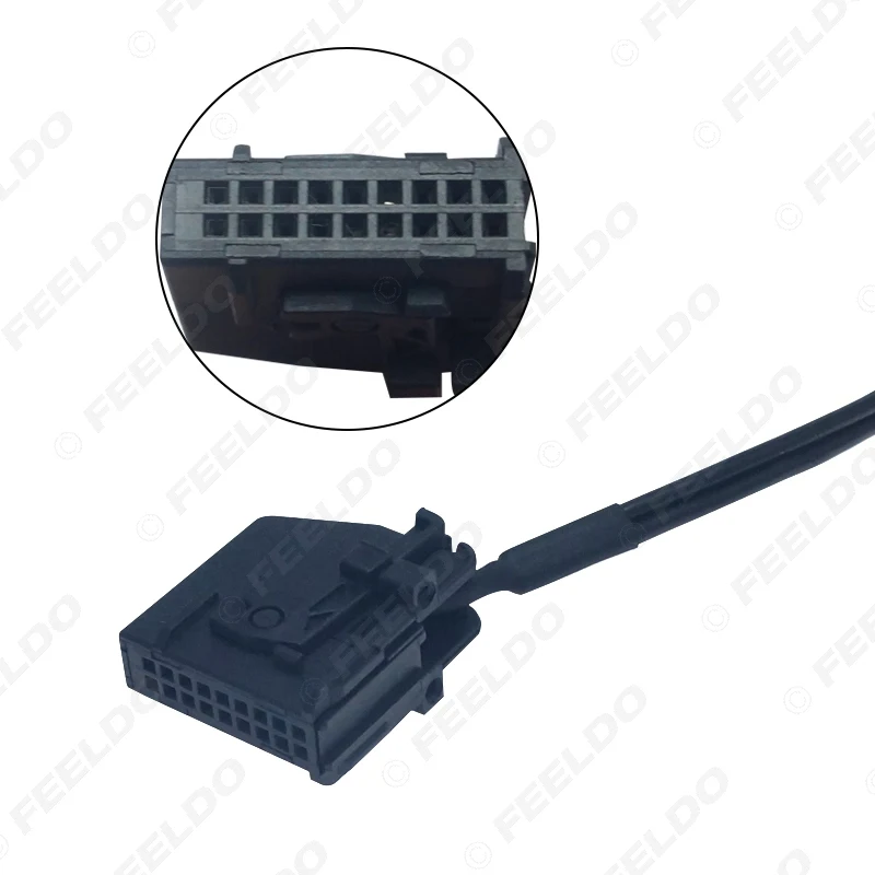 FEELDO 5X Audio Stereo Auto Interfață Bluetooth Wireless Modul Aux Cablu Adaptor Pentru Mercedes Comand 2.0 W211 R170 W164 Receptor
