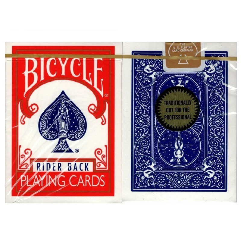 Bicicleta de Aur Standard de Carti de Joc Rider Back 808 Punte USPCC Colectie de Jocuri de cărți de Poker Trucuri Magice elemente de Recuzită pentru Magician